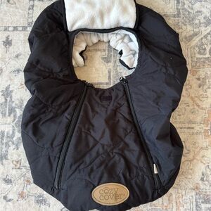 Cozy Cover Black Infant Car Seat Cover